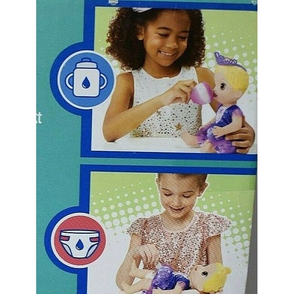 Baby Alive Tea n' Sparkles Blond Doll w/ Tea Set - Picture 7 of 7